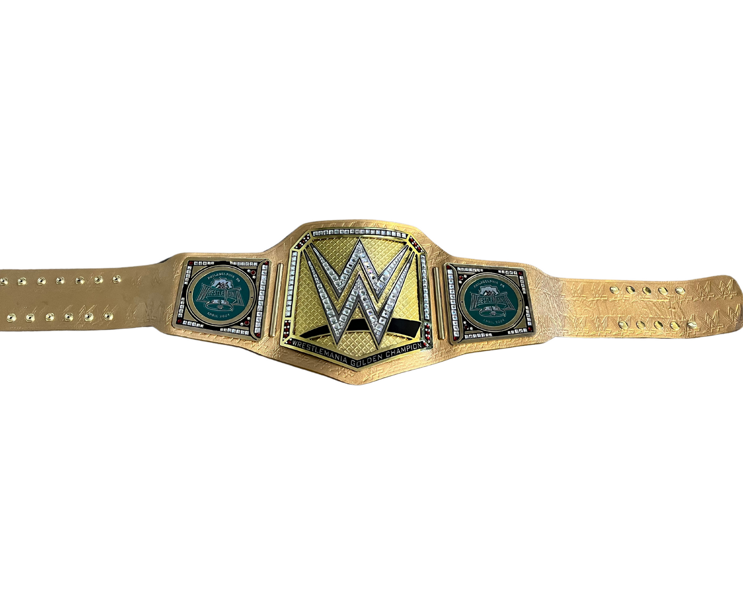 Custom Replica Unofficial WrestleMania Golden Champion Belt