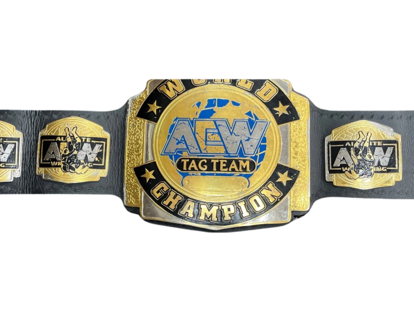 Multi Signed AEW World Tag Team Championship Belt