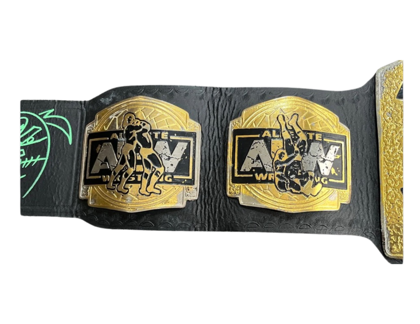 Multi Signed AEW World Tag Team Championship Belt