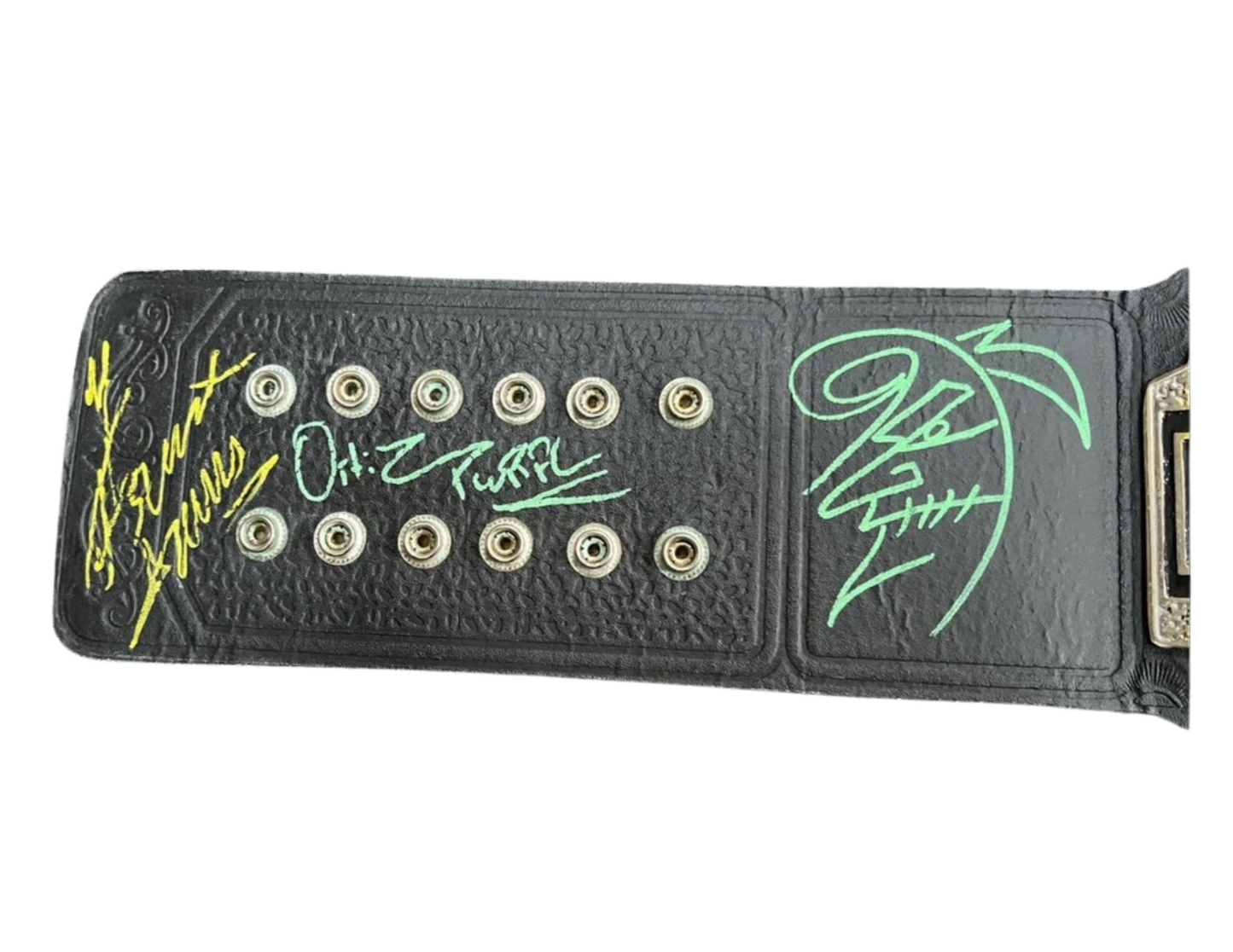 Multi Signed AEW World Tag Team Championship Belt