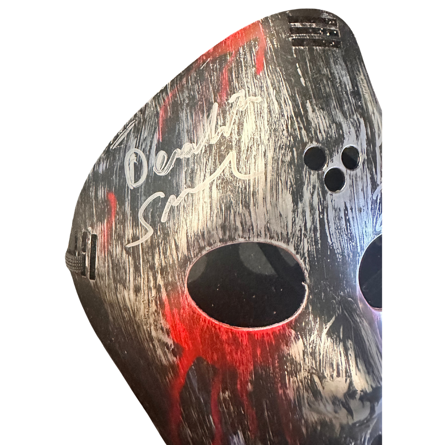 Dual Autographed Mask Signed by Ax and Smash of Demolition