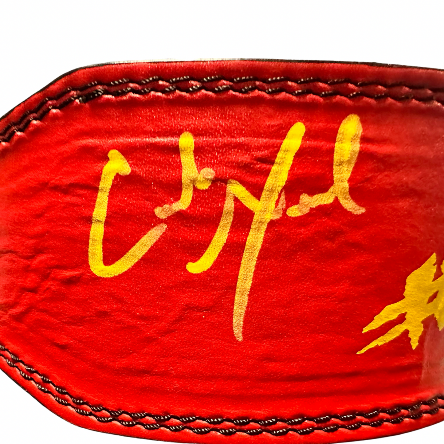Curtis Axel Signed Custom Axelmania Weight Belt