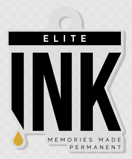Elite Ink Logo Keychain