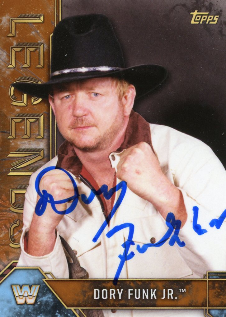 Exclusive Dory Funk Jr. Autographed Cards