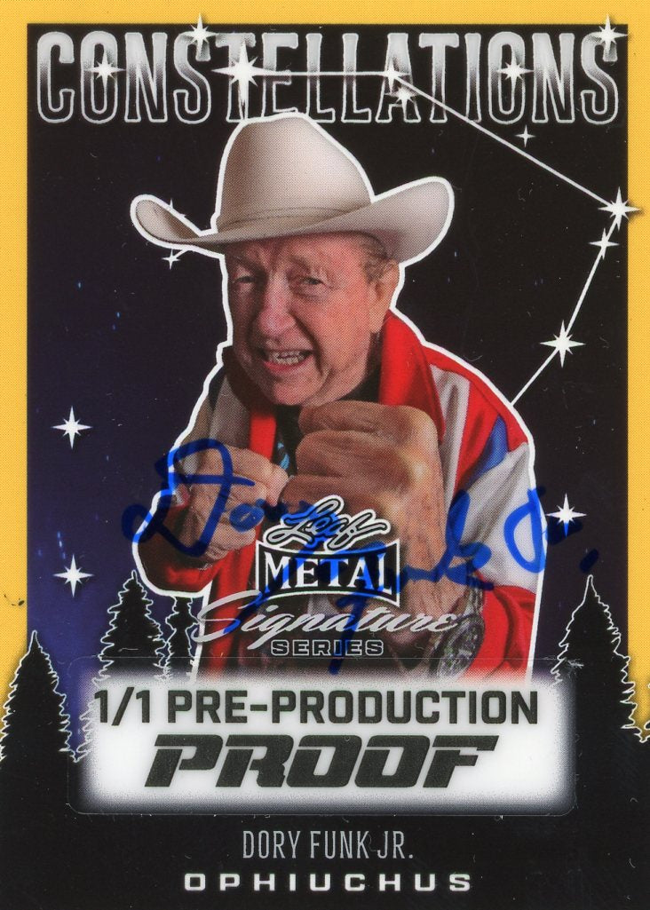 Exclusive Dory Funk Jr. Autographed Cards