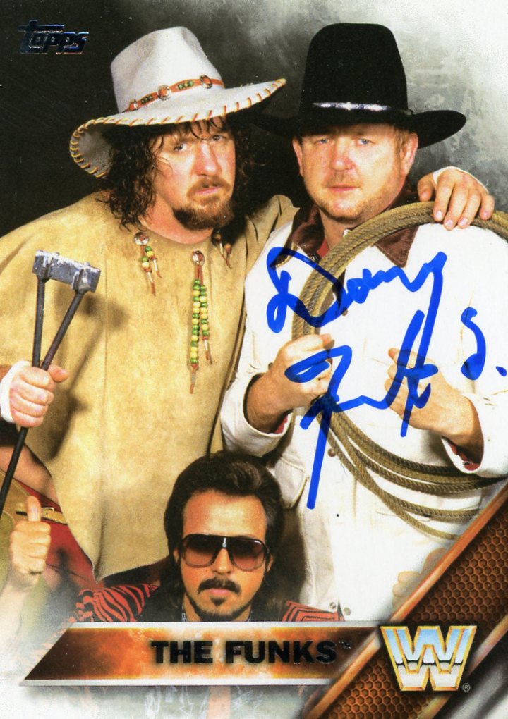 Exclusive Dory Funk Jr. Autographed Cards