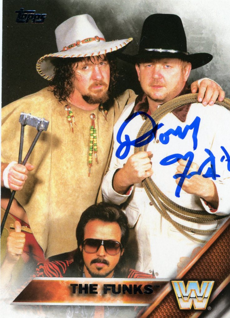 Exclusive Dory Funk Jr. Autographed Cards