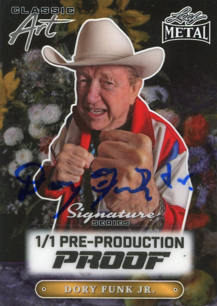 Exclusive Dory Funk Jr. Autographed Cards