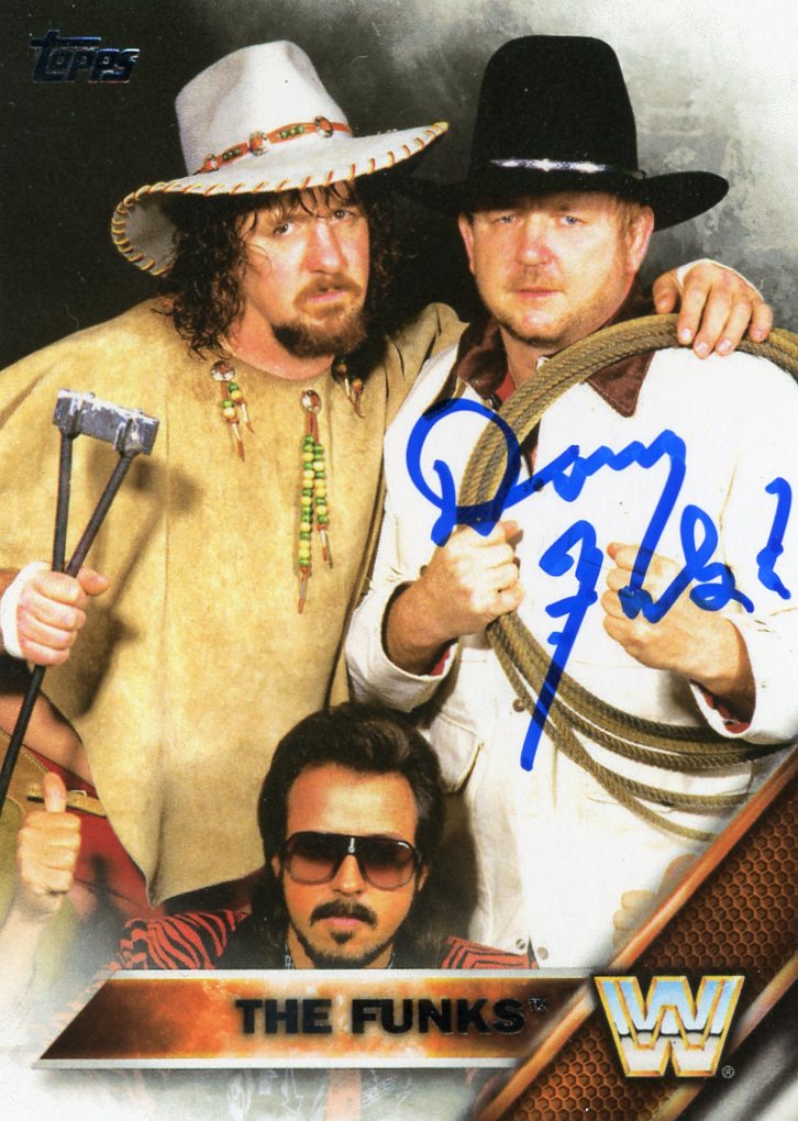 Exclusive Dory Funk Jr. Autographed Cards