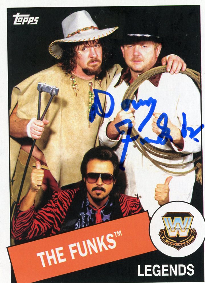 Exclusive Dory Funk Jr. Autographed Cards