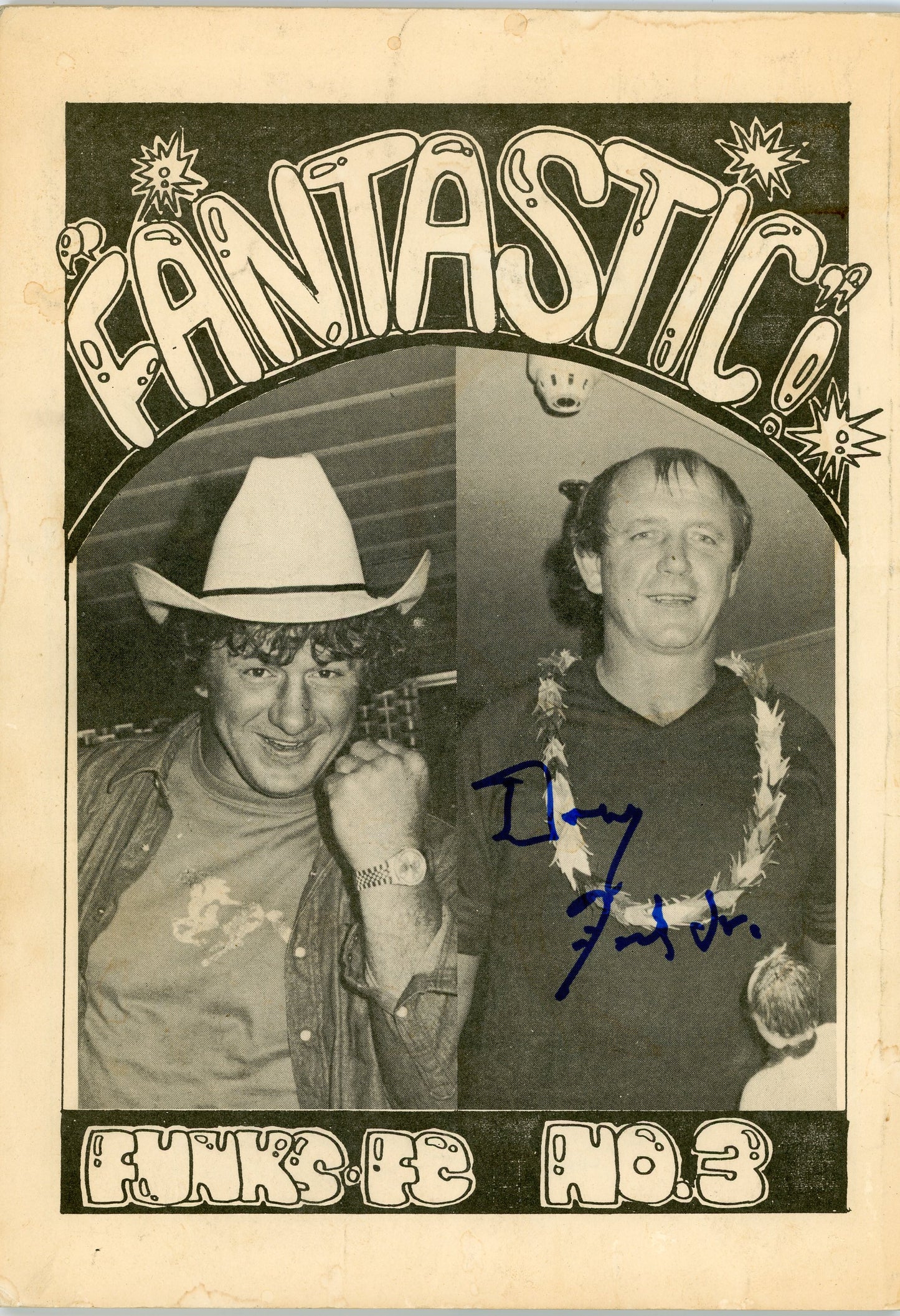 Exclusive Dory Funk Jr. Signed Magazines