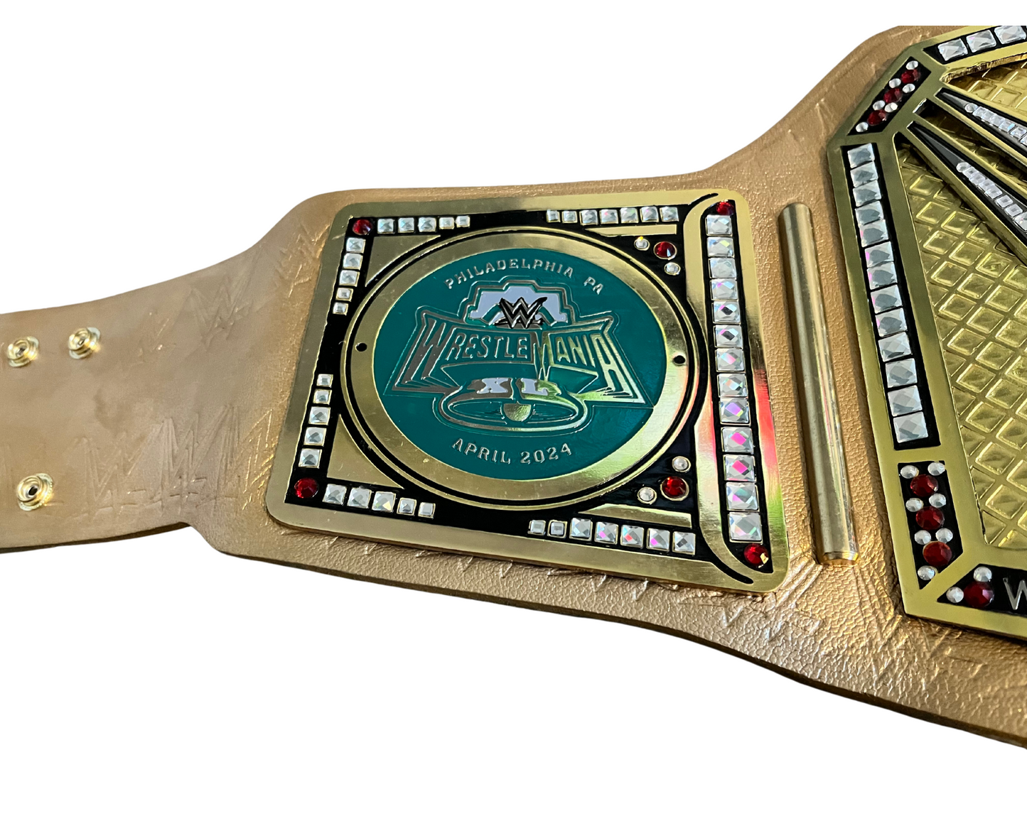 Custom Replica Unofficial WrestleMania Golden Champion Belt