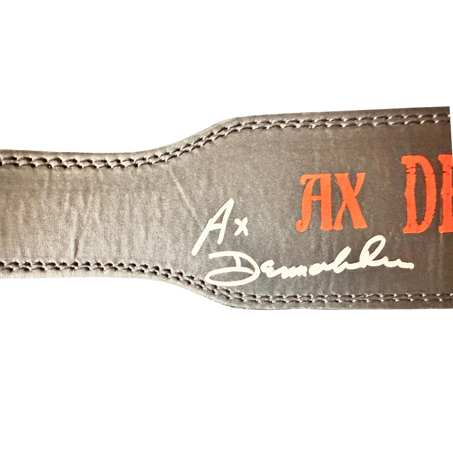 Custom Weight Belt Signed by Ax & Smash of Demolition