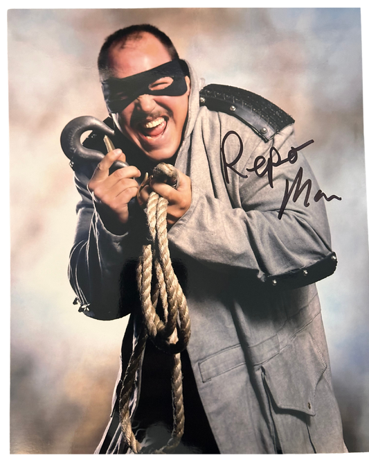 Signed Repo Man 8x10