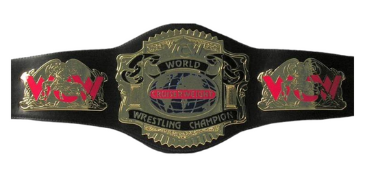 Unsigned Replica WCW Cruiserweight Championship Belt