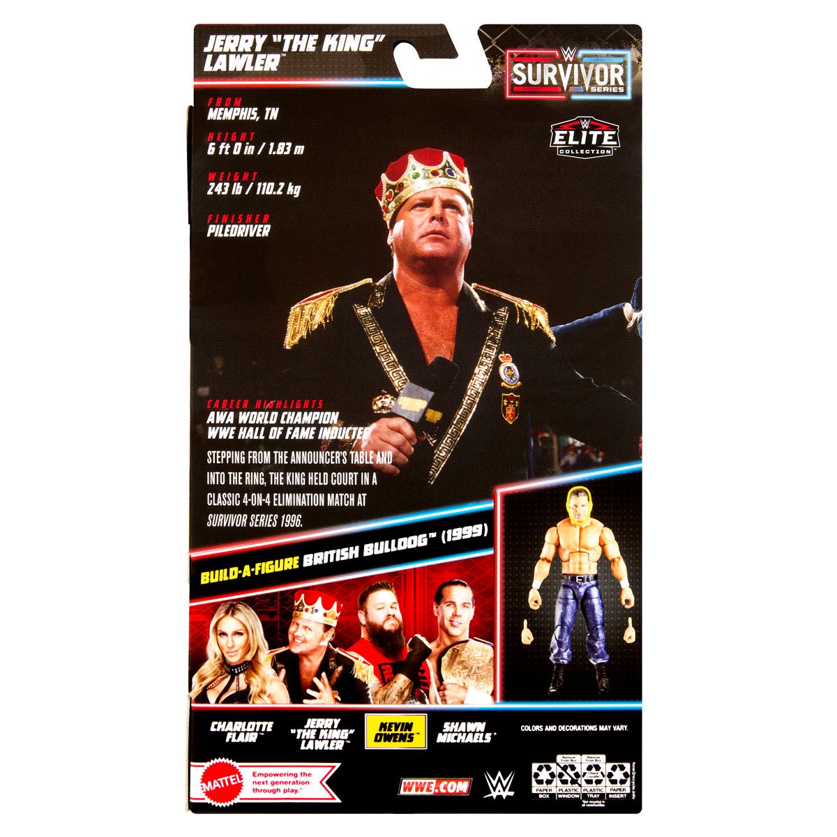Jerry the King Lawler Autograph Pre-Sale Saturday May 18th 2024