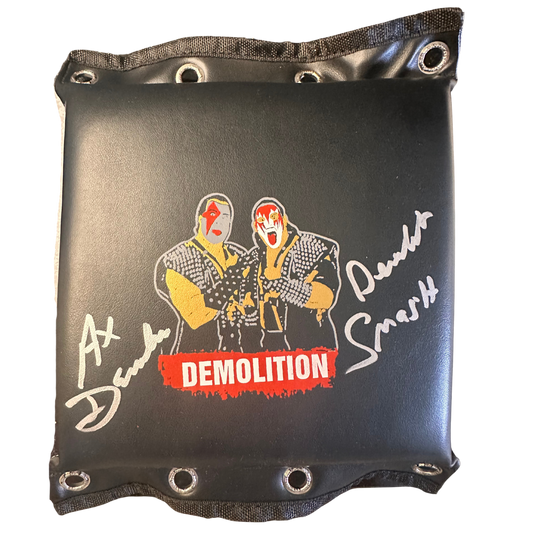 Custom Demolition Turnbuckle Signed by Ax and Smash of Demolition