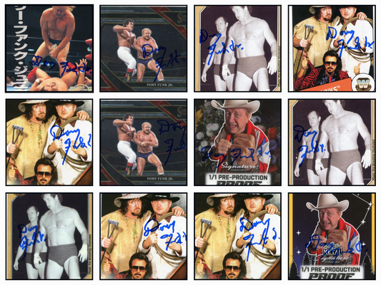 Exclusive Dory Funk Jr. Autographed Cards