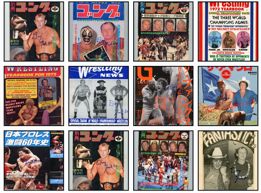 Exclusive Dory Funk Jr. Signed Magazines