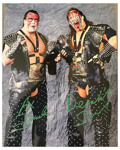 Ax & Smash Demolition Signed 8x10 - 2 Options