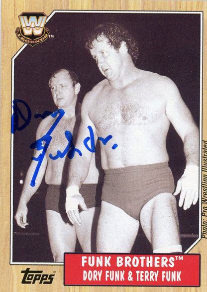 Exclusive Dory Funk Jr. Autographed Cards